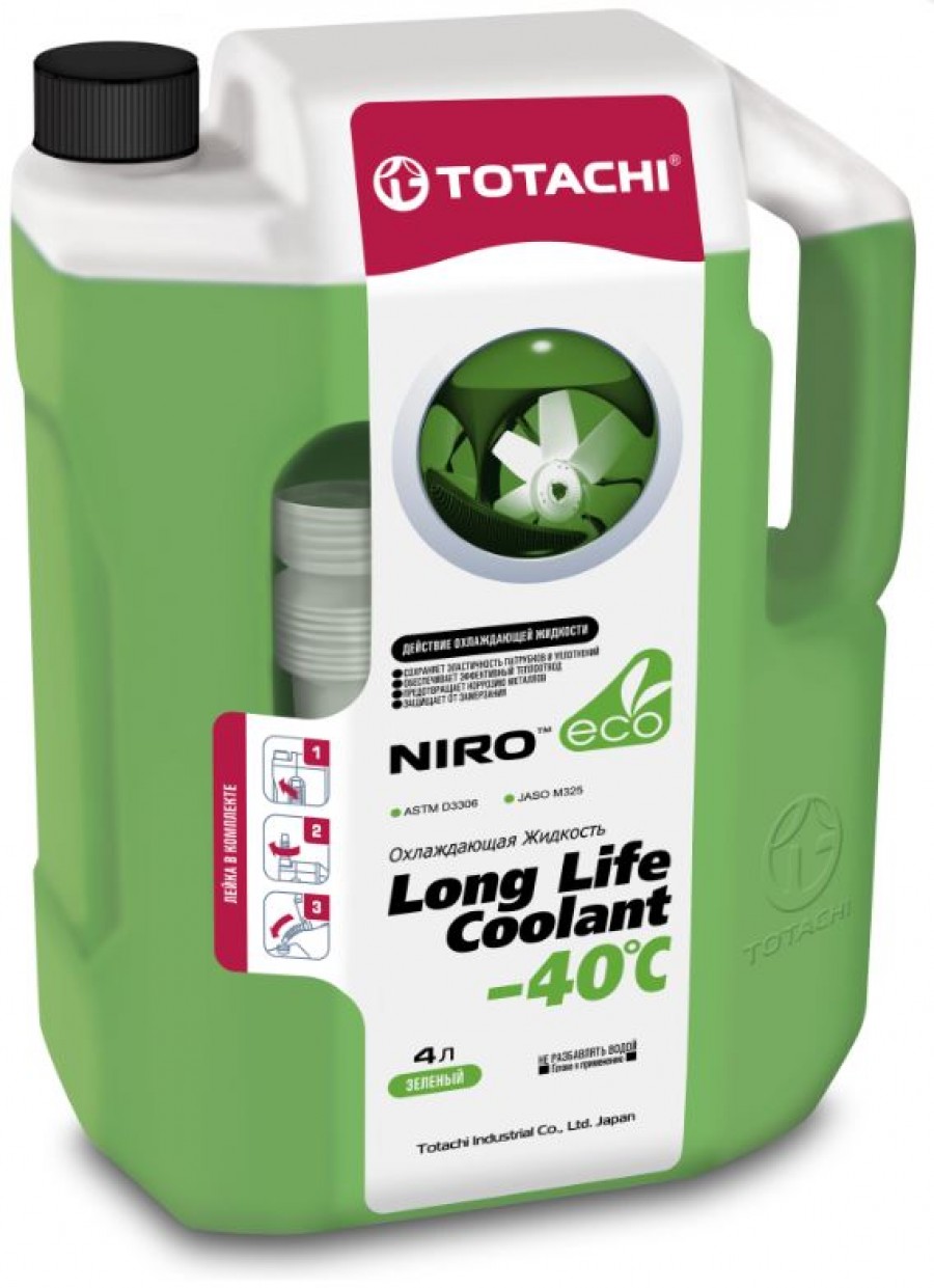 Антифриз TOTACHI SUPER LLC GREEN (-40С) 4л